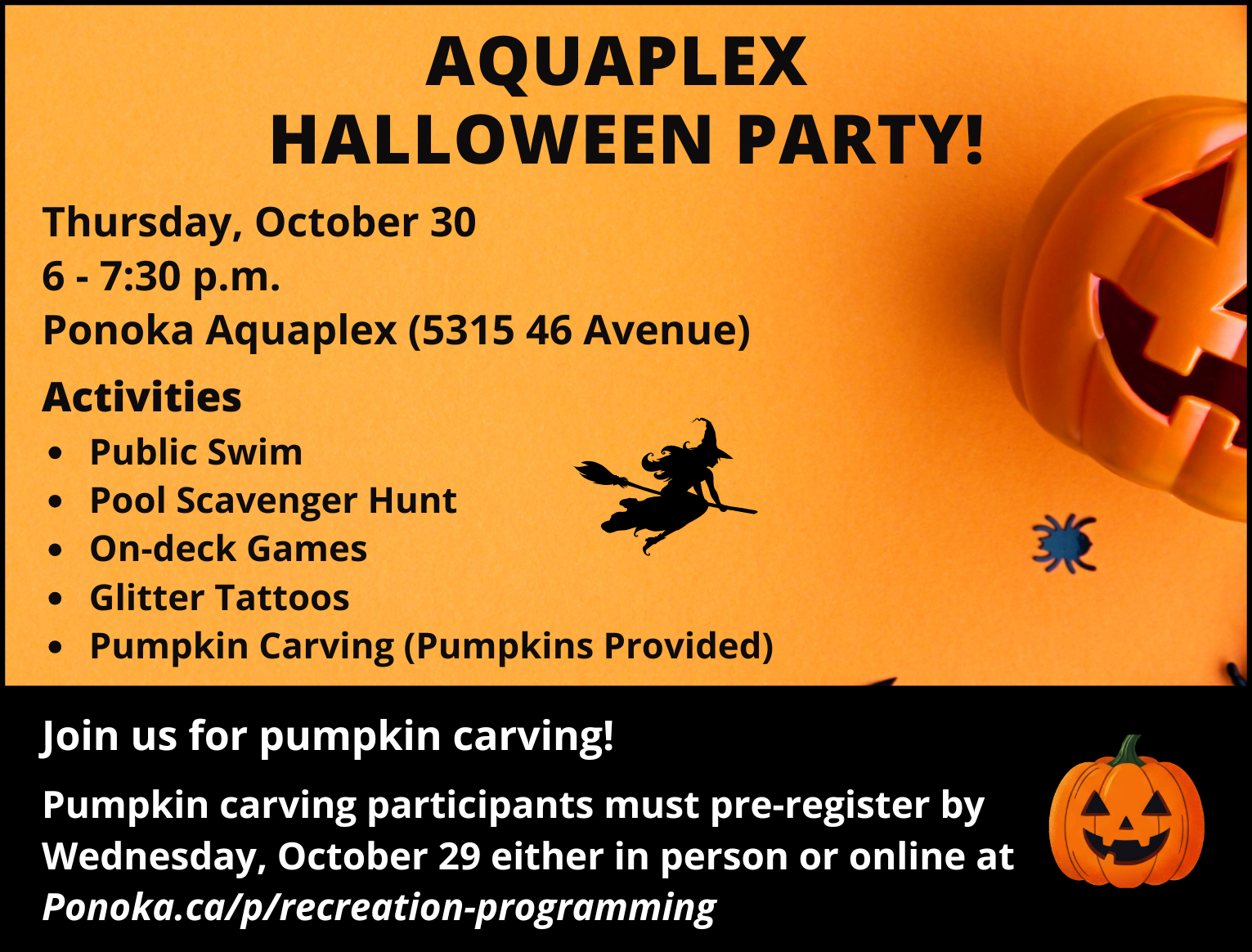 Halloween Party Poster