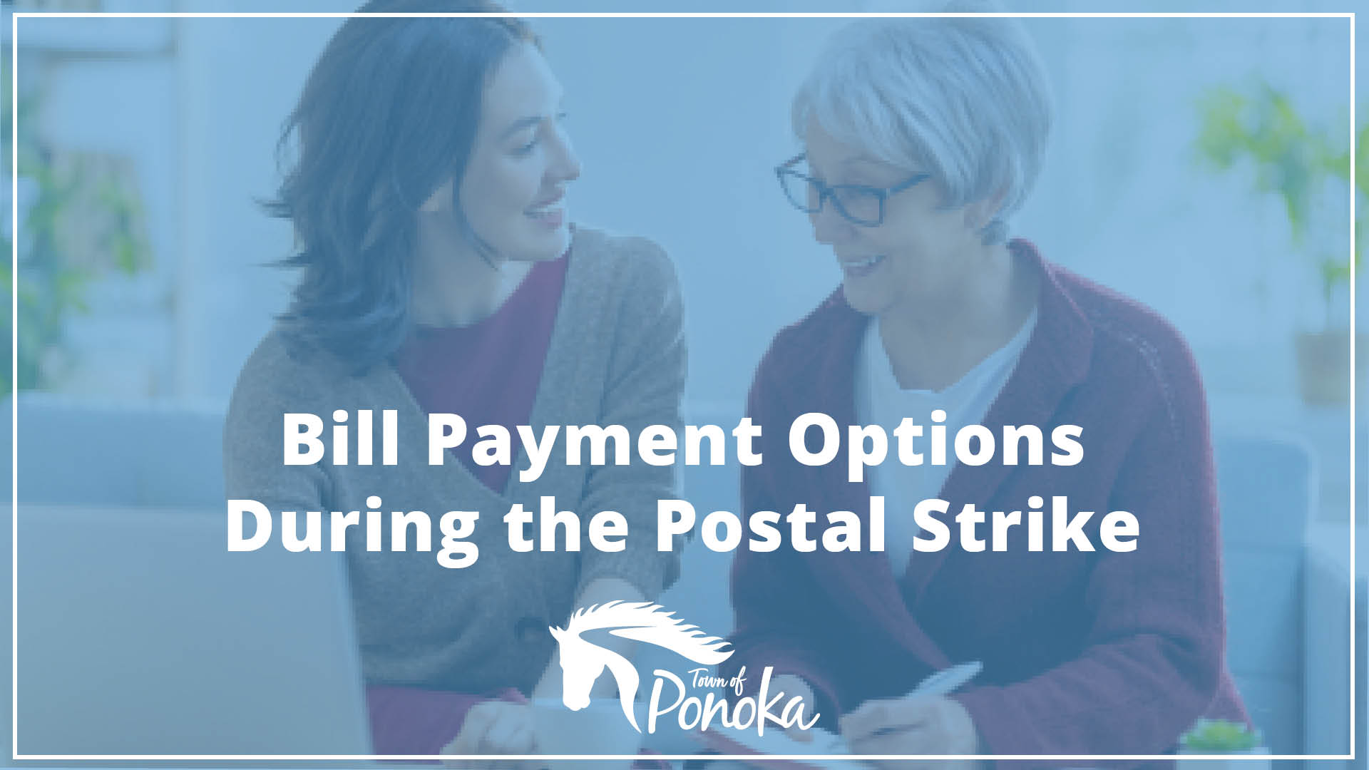 Bill Payment Options During the Postal Strike