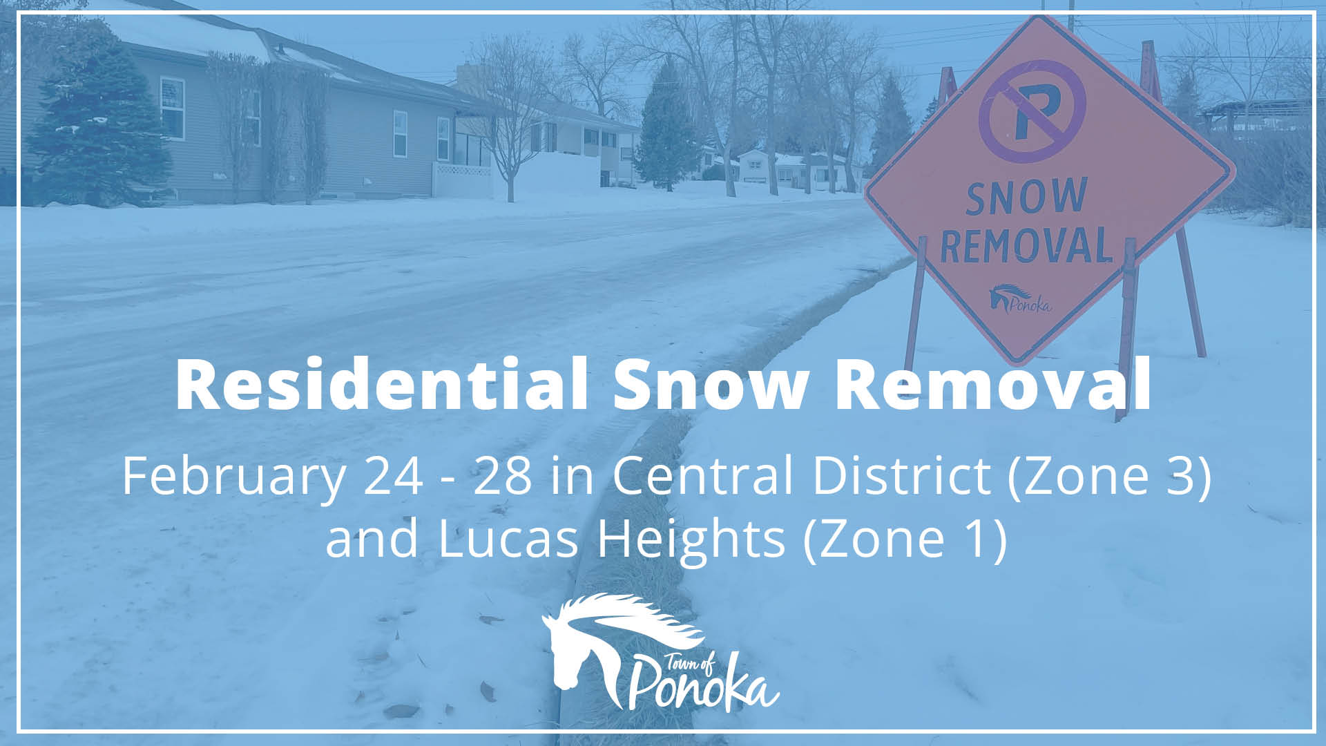 Residential Snow Removal Notice