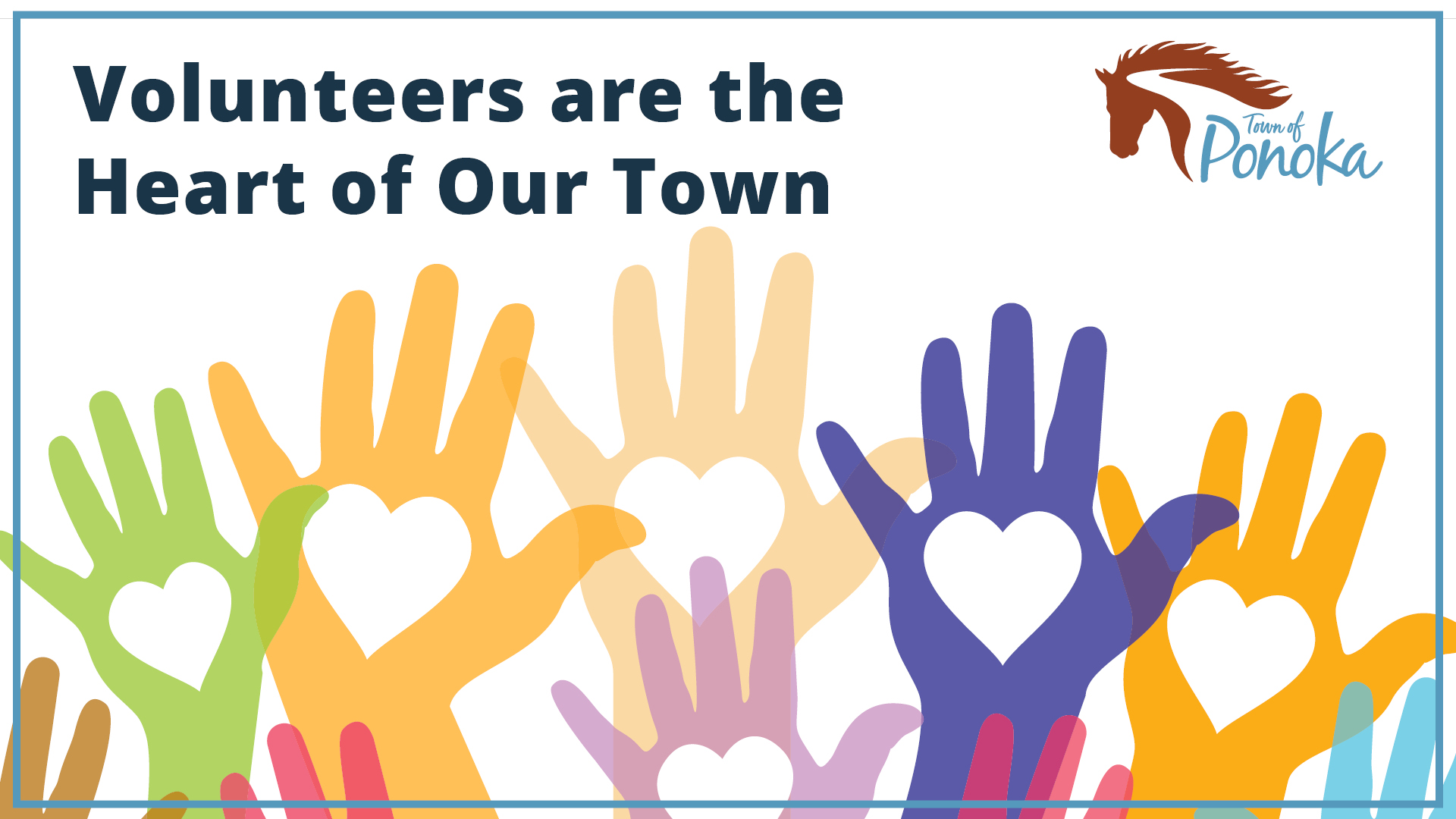 Hands in many different colours